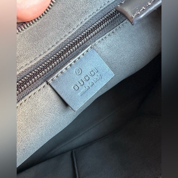 Authentic Gucci Beige GG Supreme Convertible Small Tote - Picture 15 of 16